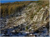 Planina Ravne - Kocbekov dom na Korošici